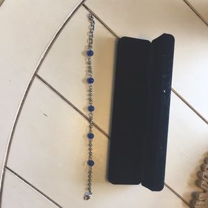 Like new adjustable stainless steel ankle bracelet